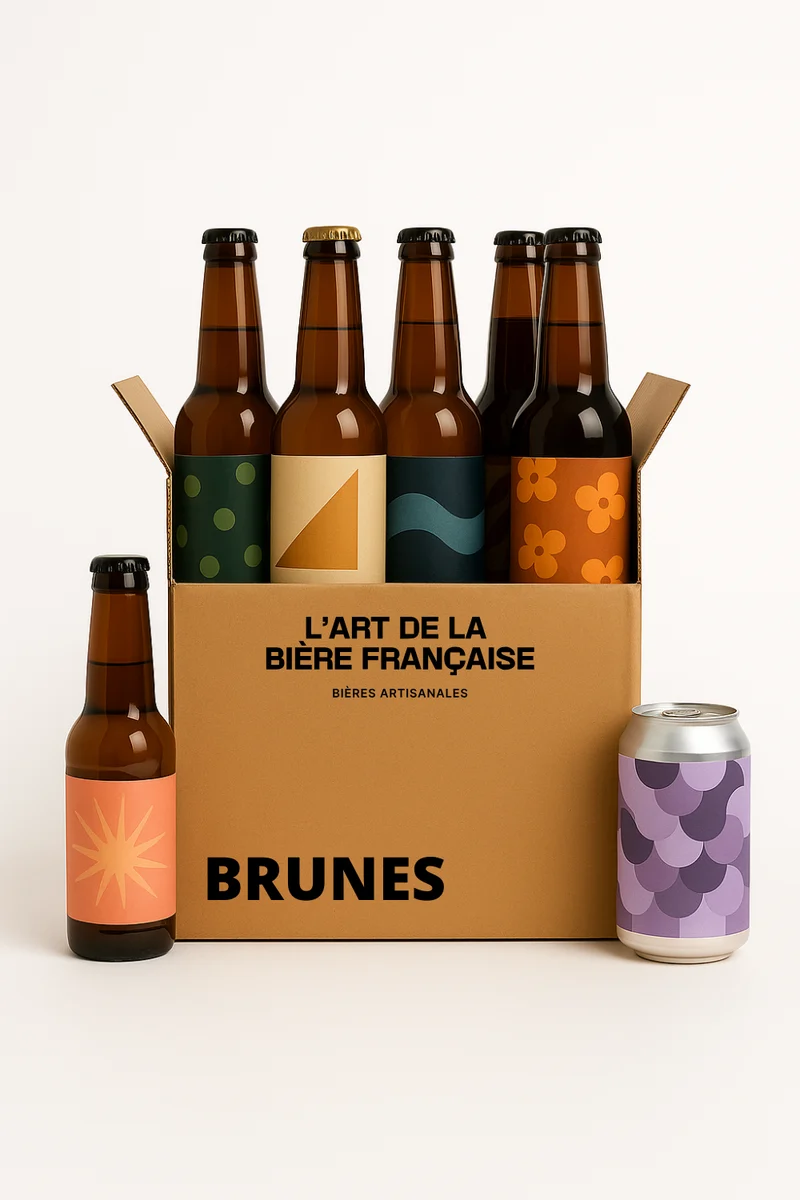 Coffret Bières Brunes Artisanales