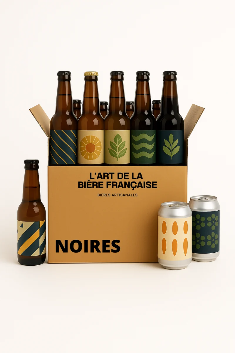 Coffret Bières Noires Artisanales