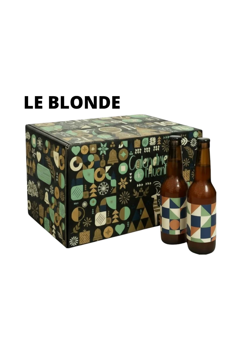 Calendrier de l'Avent Bières BLONDES