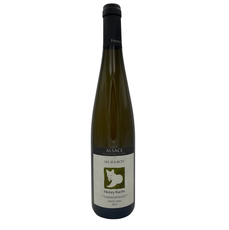 Alsace Pinot gris "Les sources" Henry Fuchs