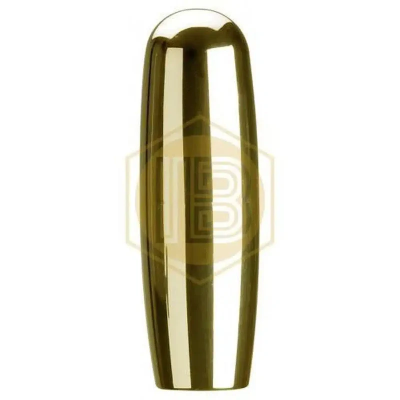 Pomo de grifo cilíndrico dorado para cerveza