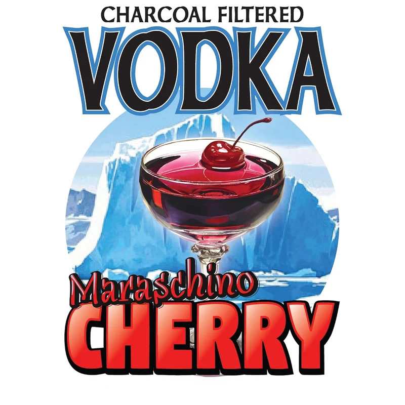 Maraschino Cherry Vodka Fermentation Recipe Mash Kit – DIY Flavored Vodka Kit - Carbon Filtering