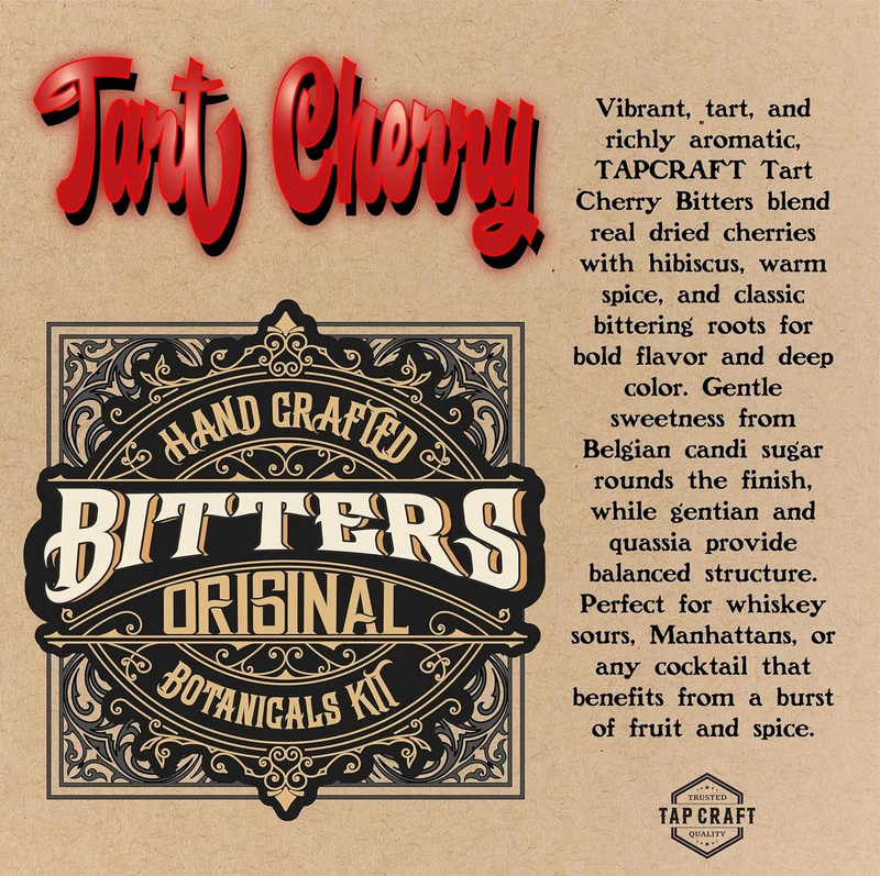 Tart Cherry Bitters Botanical Blend
