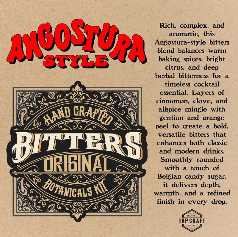Angostura-Style Bitters Botanical Blend