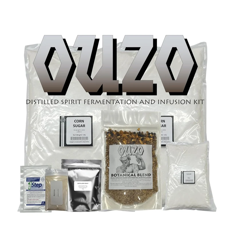 Ouzo Recipe Kit – Greek Anise Liqueur Spirit Making Kit