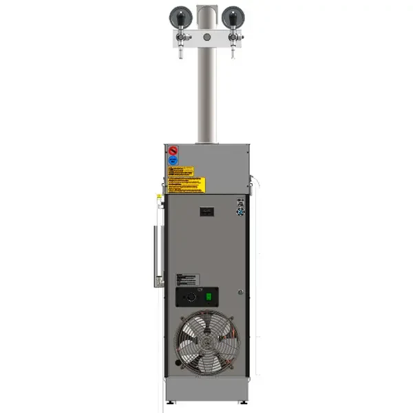 Dispensador de cerveza CWP 200 móvil de 2 grifos