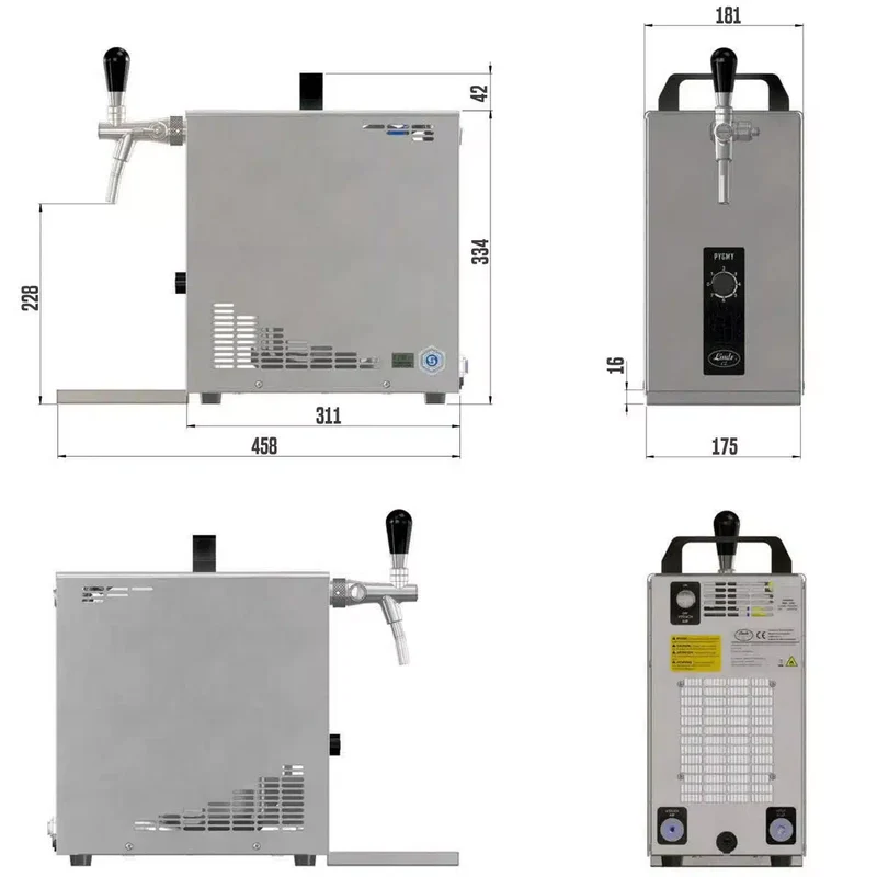 Dispensador de cerveza Lindr Pygmy 25/K