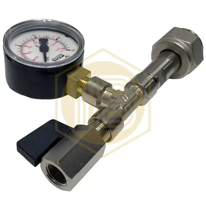 Manómetro de cabezal de rosca 1/2 BSP