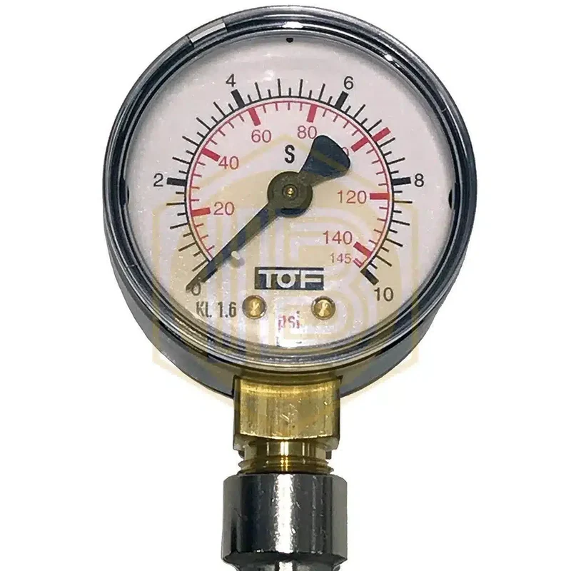 Manómetro de cabezal de rosca 1/2 BSP