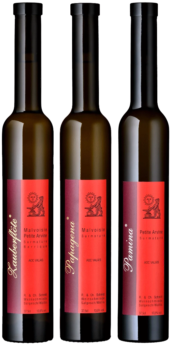 Trilogie de vins doux