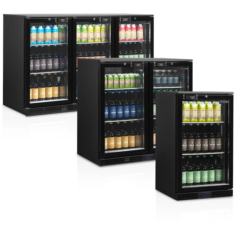 TEFCOLD DB-H | Backbar refrigerado con puertas batientes