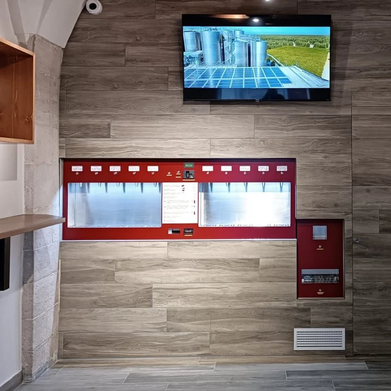 Dispensador Mektar configurable para vino, cerveza y bebidas sparkling