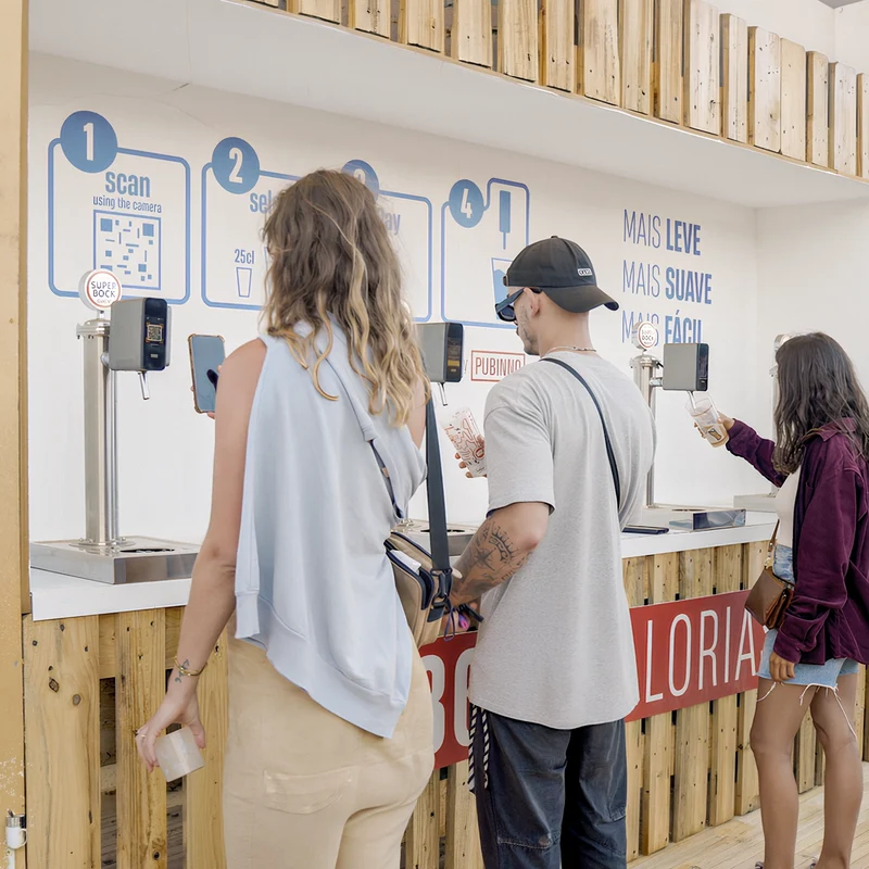 Pubinno TapPay – Autoservicio y pago para cerveza y bebidas por grifo