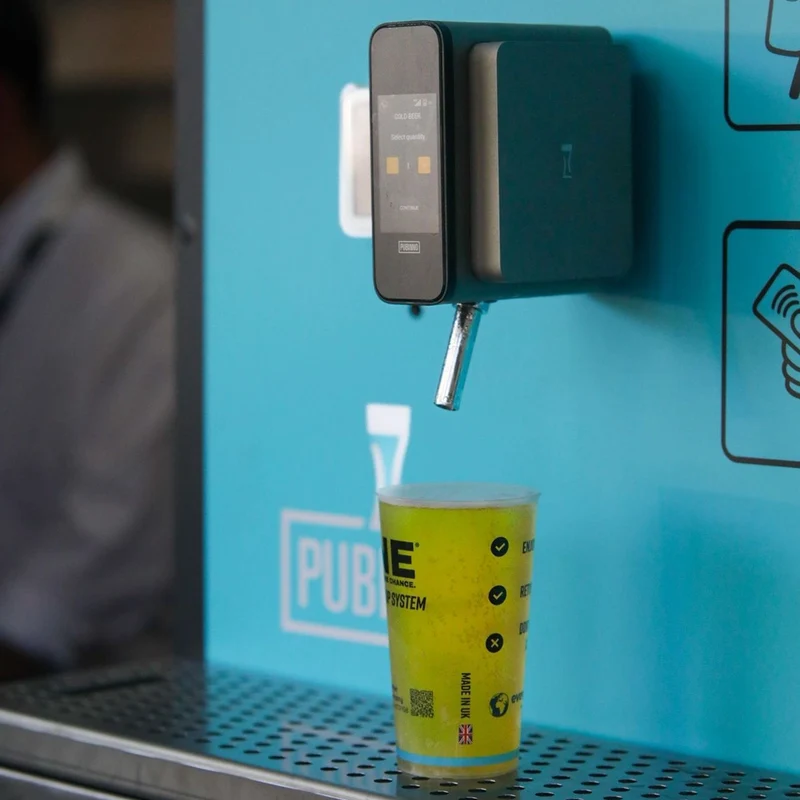Pubinno TapPay – Autoservicio y pago para cerveza y bebidas por grifo
