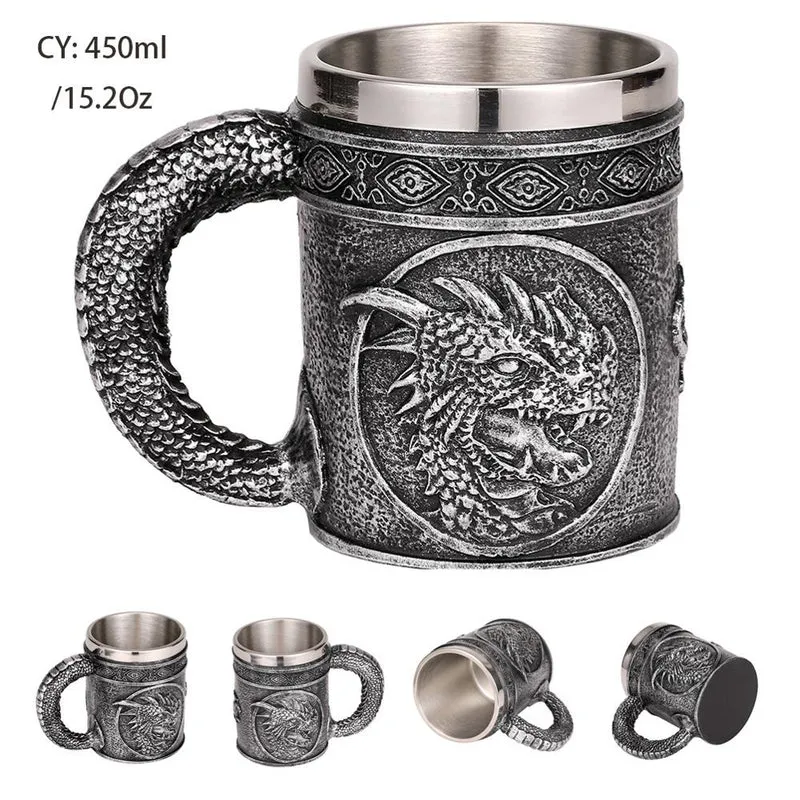 Chope Dragon Médiéval