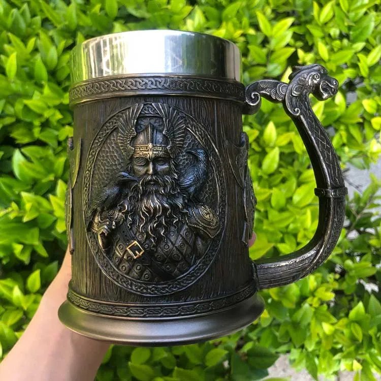 Chope de bière - Odin & Thor