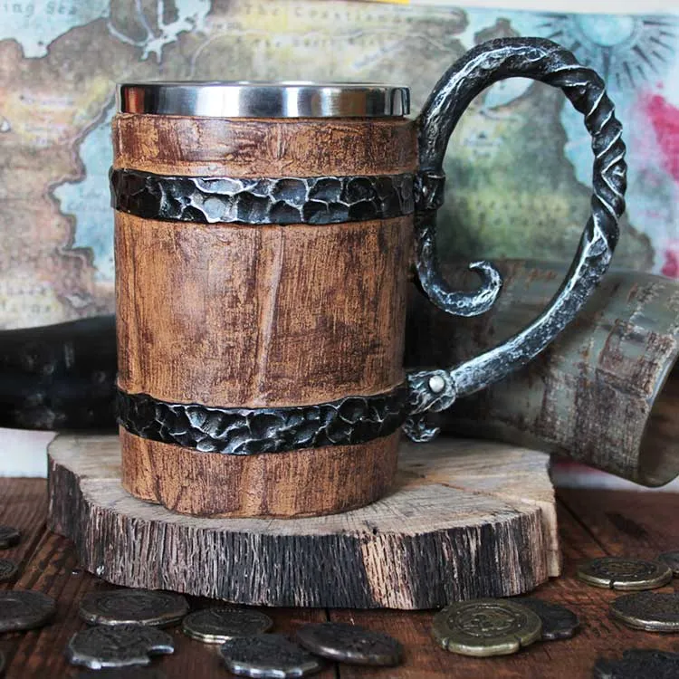 Chope de bière de viking