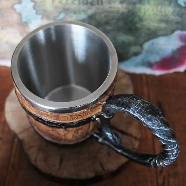 Chope de bière de viking