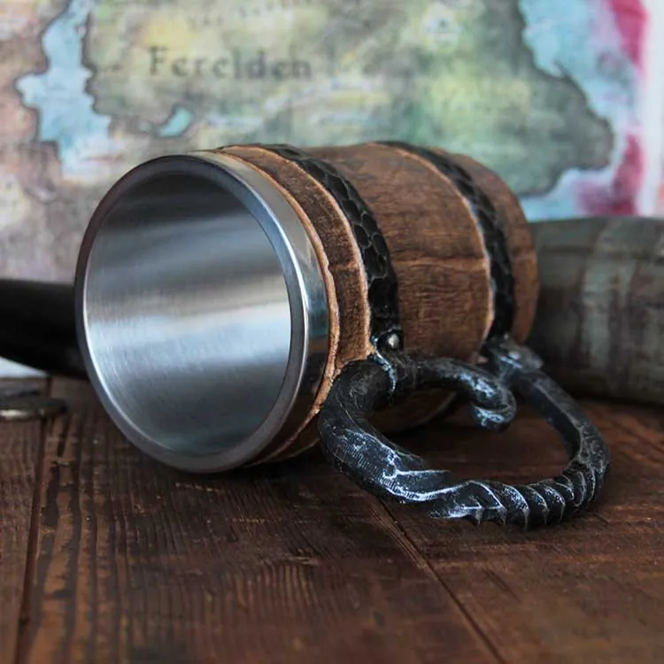 Chope de bière de viking