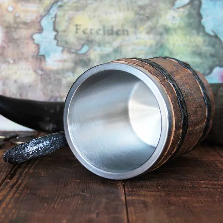 Chope de bière de viking