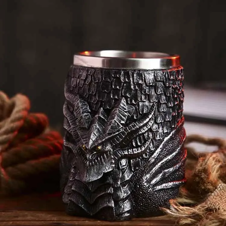 Chope de Dragon Noir