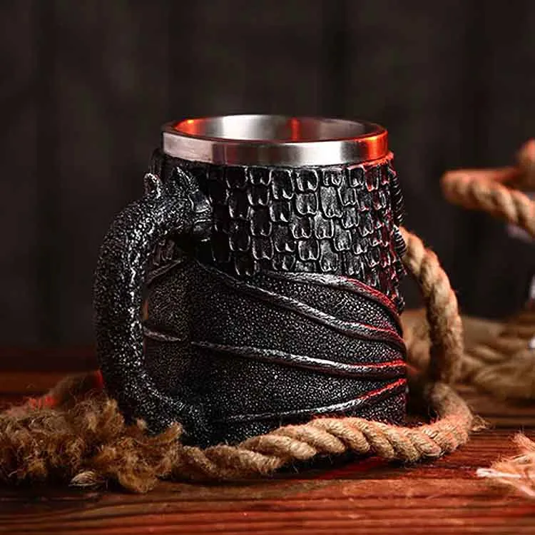 Chope de Dragon Noir