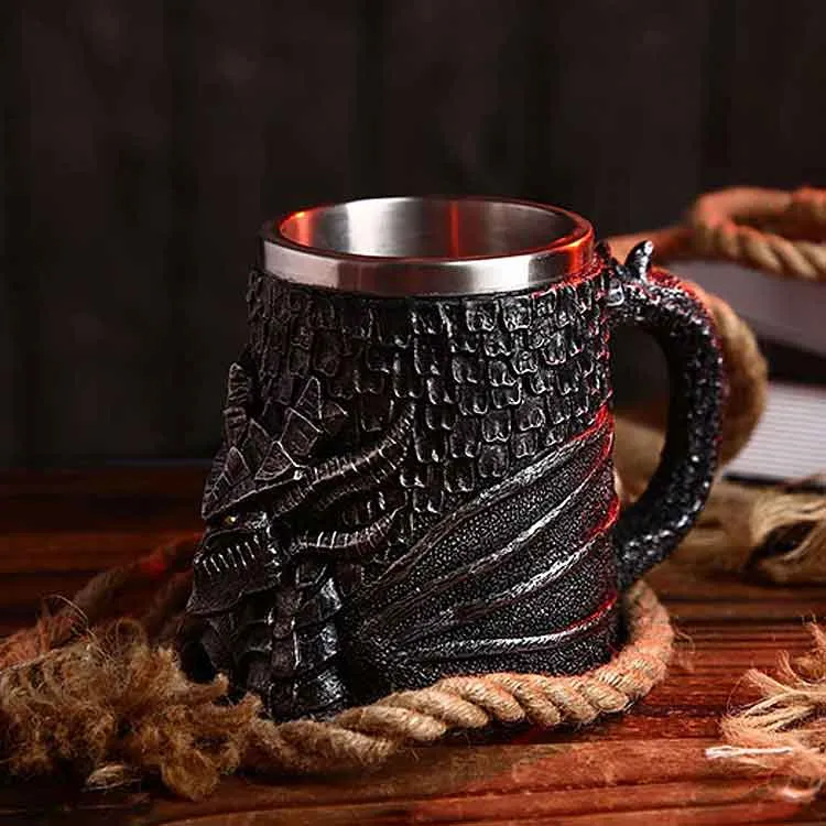 Chope de Dragon Noir