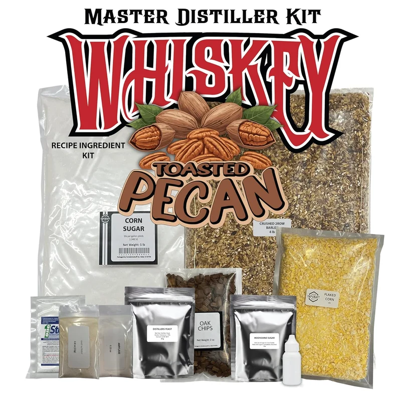 Master Distillers Toasted Pecan Whiskey Recipe Kit