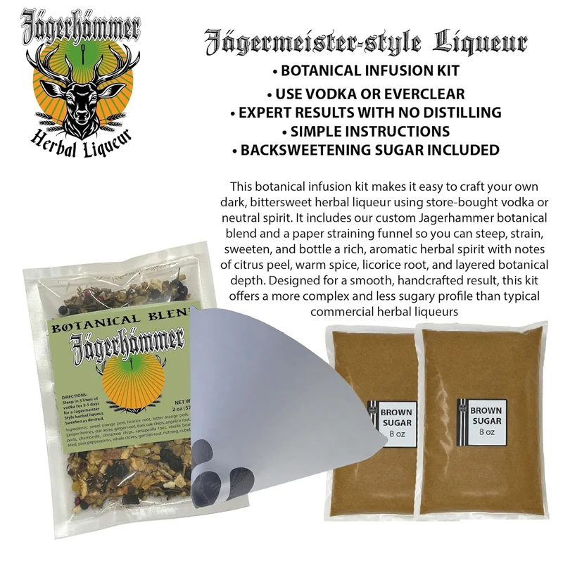 Jagerhammer DIY Herbal Liqueur Making Kit