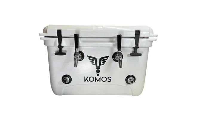 TAPCRAFT Deluxe Double Tap Jockey Box with Intertap Faucets
