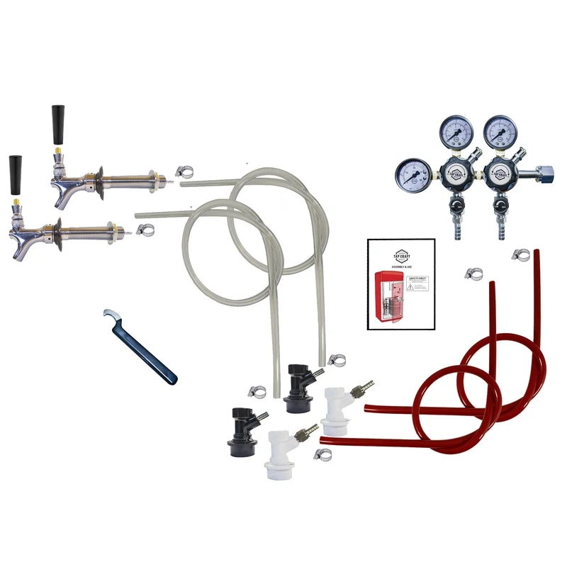 Ball Lock Door Mount Kegerator Conversion Kit