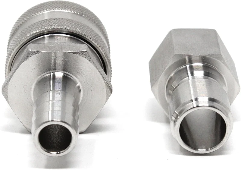 Stainless Steel Quick Disconnect Set 1/2" FPT