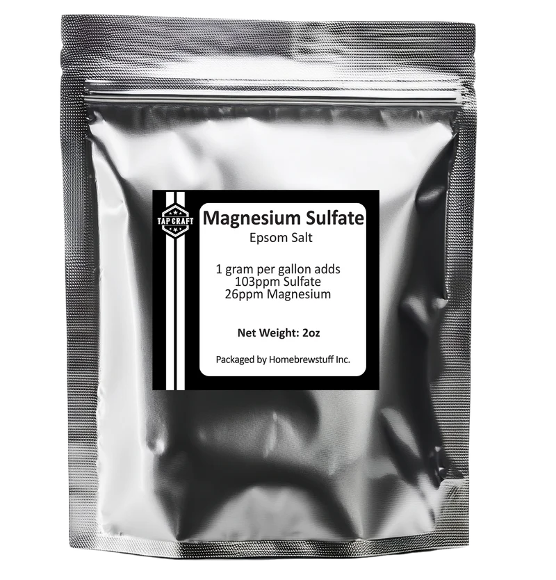 Beer Brewing Salts for Water Adjustment and Building