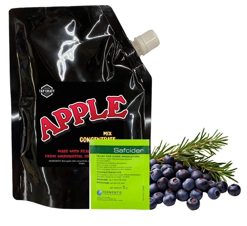 One Gallon Hard Juniper Apple Cider Refill Kit