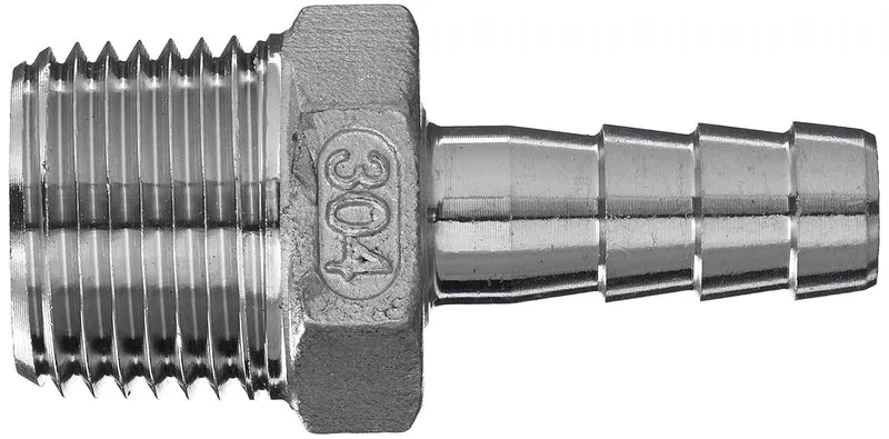 Compact Valve w/ Weldless Fitting & 3/8" Hose Barb