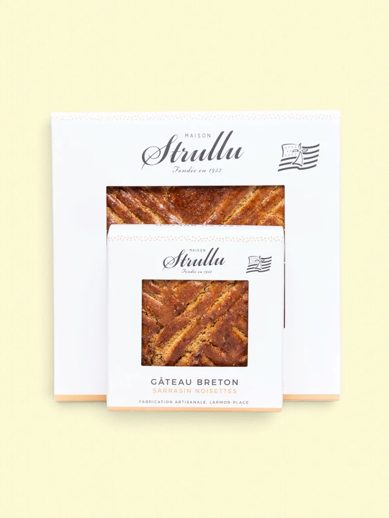 Gateau breton artisanal - sarrasin noisettes (sans gluten) | 380gr