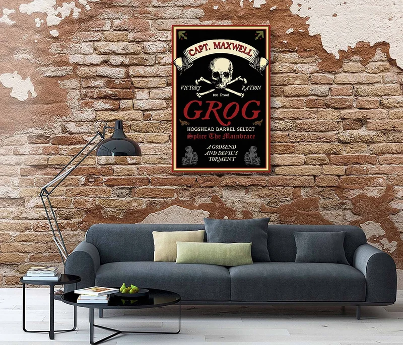 Grog Wood Sign - Personalized
