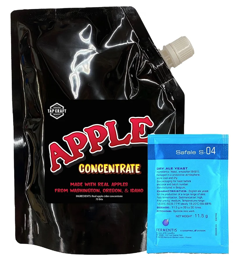 One Gallon Hard Spiced Apple Cider Refill Kit