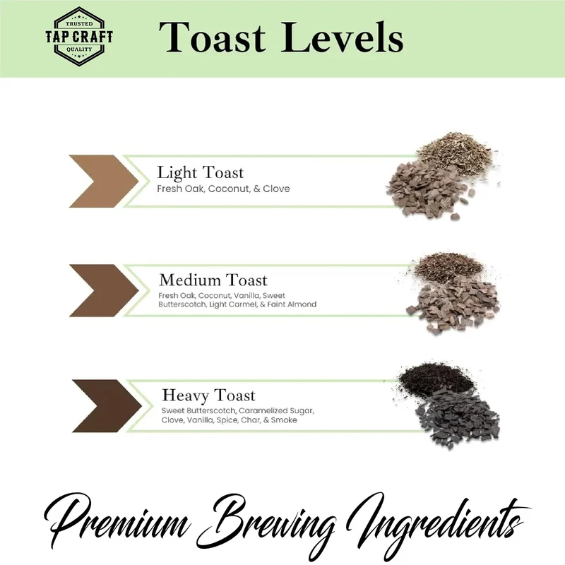 Oak Chips - Dark (Heavy) Toast - 2oz