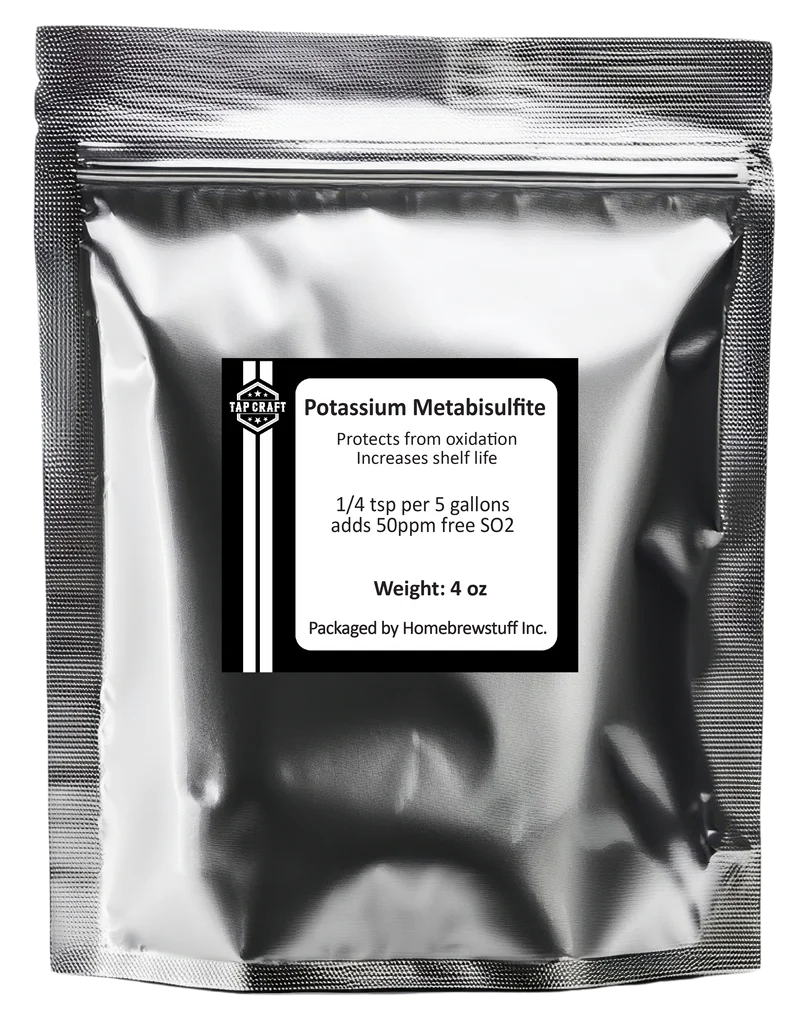 Potassium Metabisulfite - 4oz.