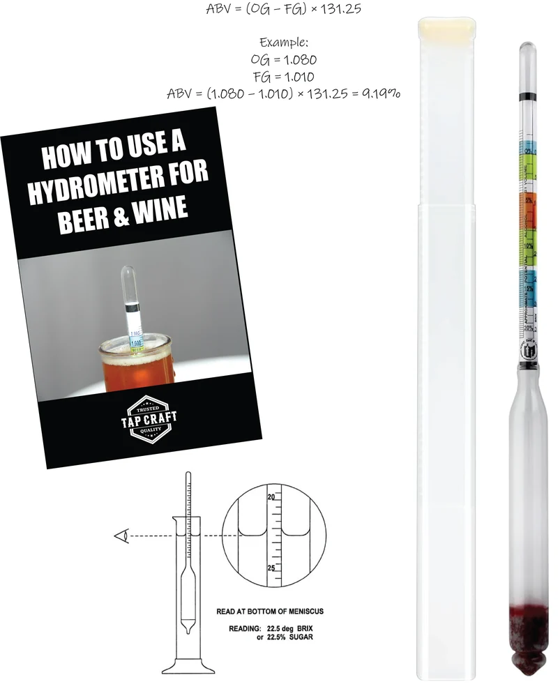 Triple Scale Hydrometer