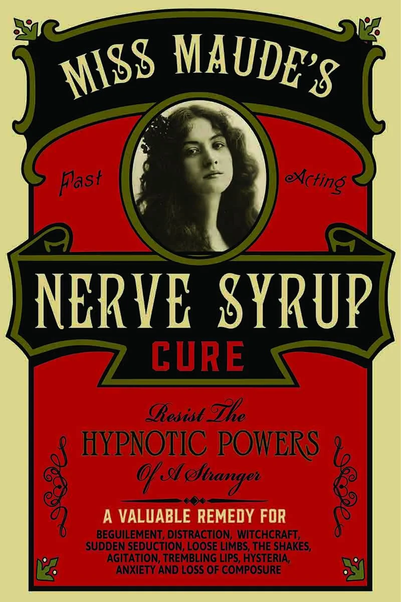 Nerve Syrup Wood Sign - Personalized