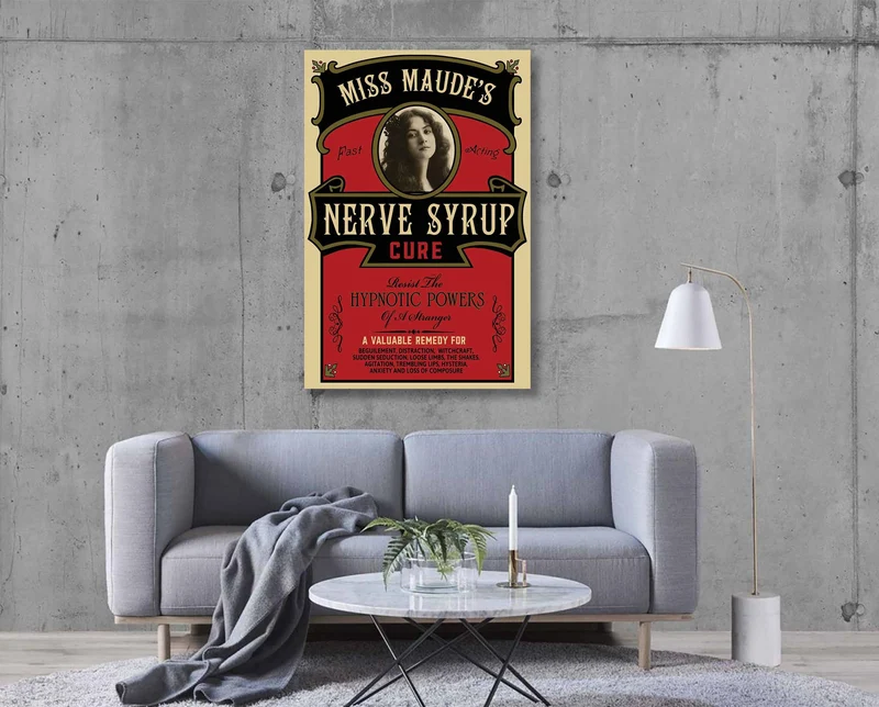 Nerve Syrup Wood Sign - Personalized
