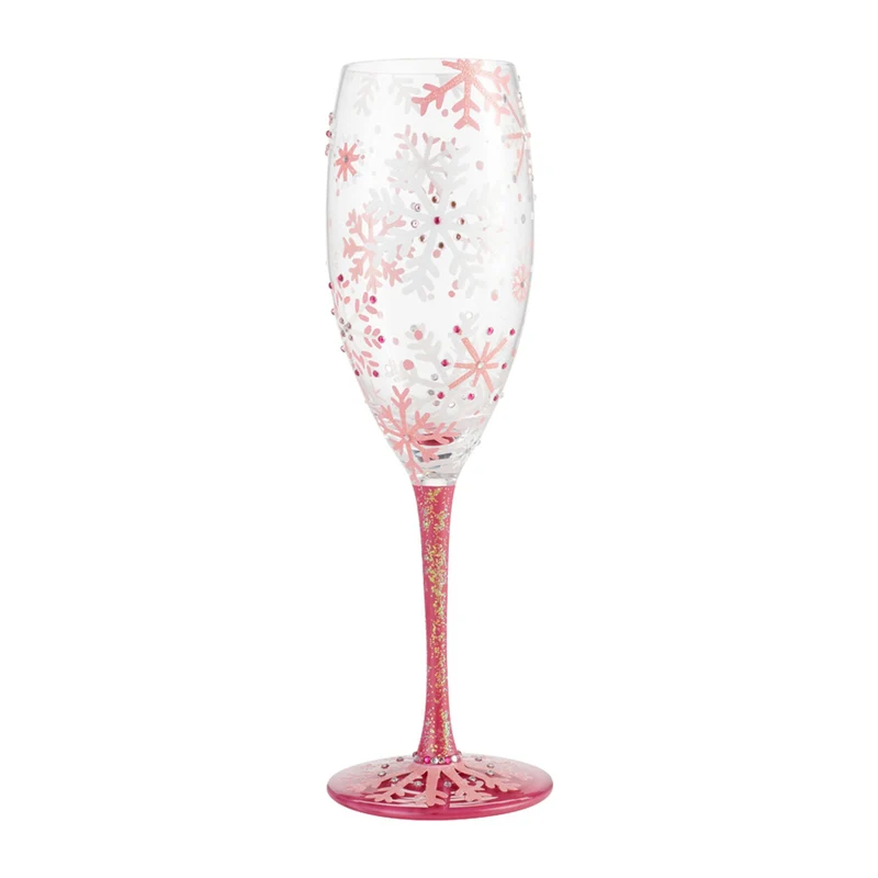 Blushing Snowflakes Prosecco Glass by Lolita®