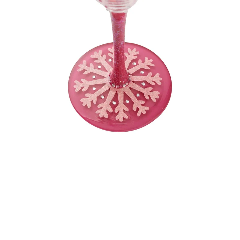 Blushing Snowflakes Prosecco Glass by Lolita®
