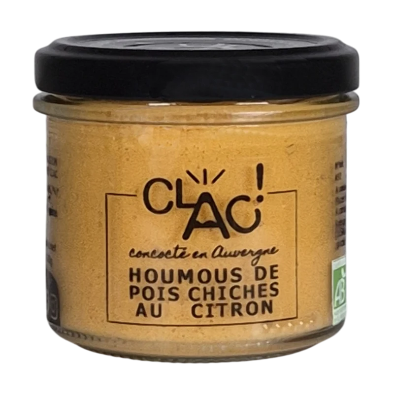 Houmous de Pois Chiches au Citron Bio | 100g