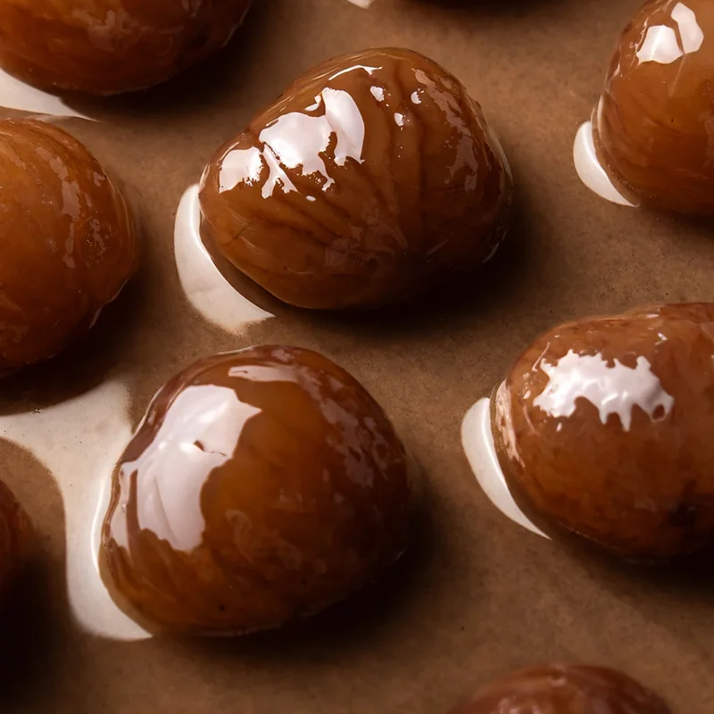 Marrons Confits au Sirop Entiers | 180g