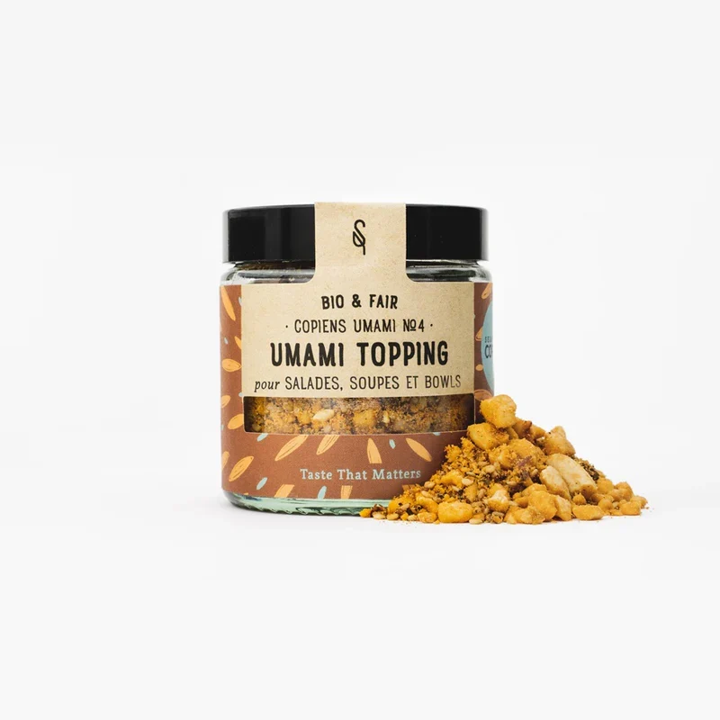 Umami Topping | Préparation d'Épices Bio | 65g