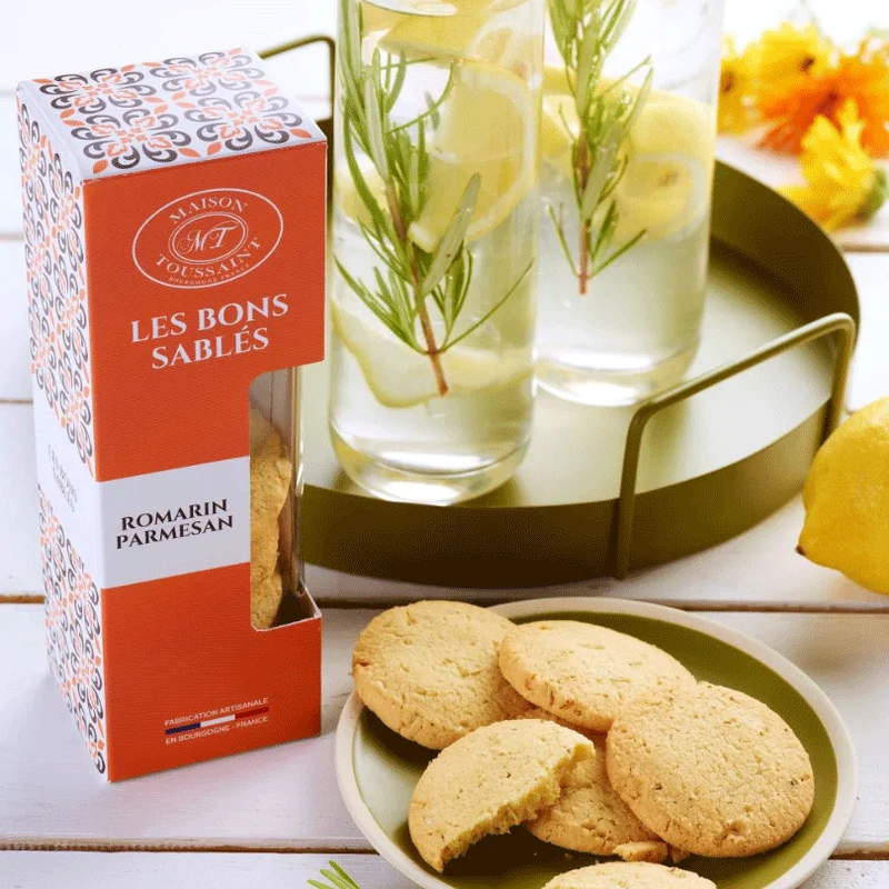 Les Bons Sablés Parmesan & Romarin | 130g