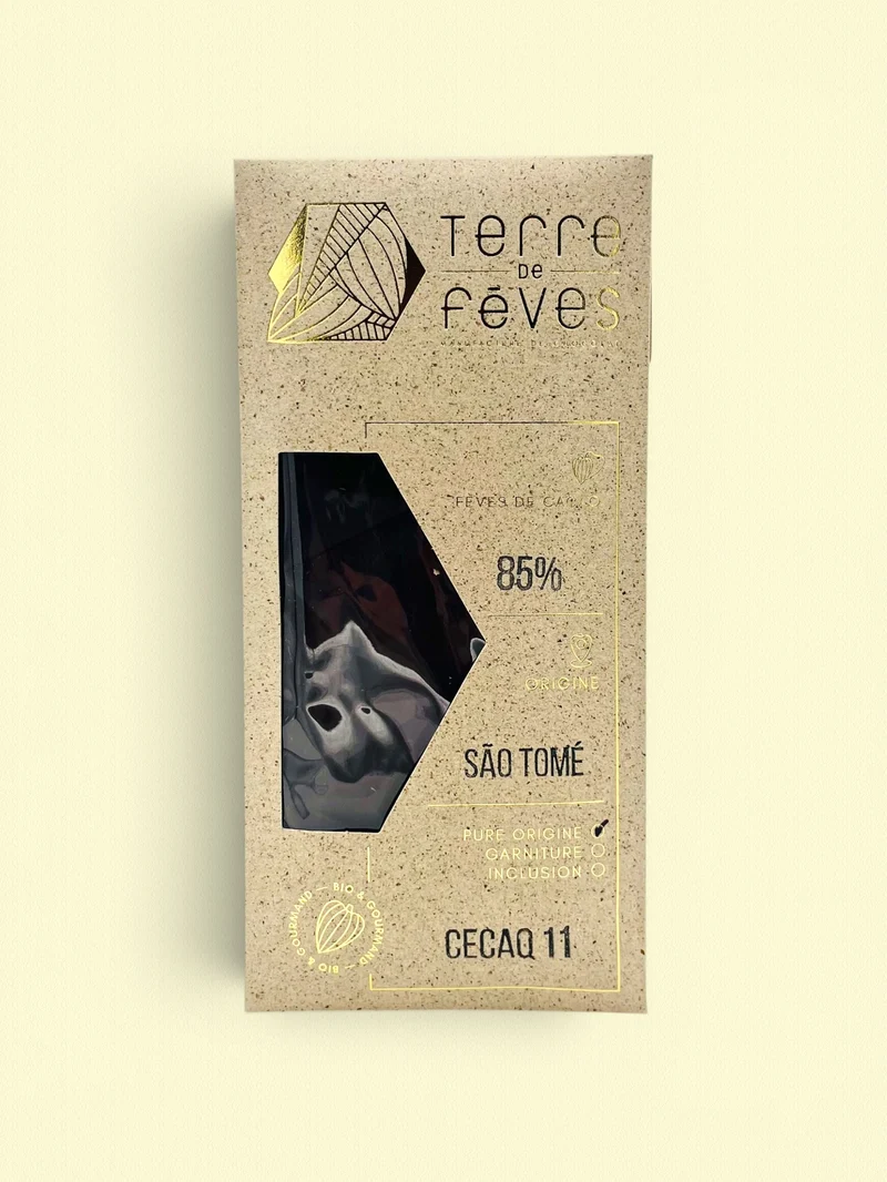 Chocolat noir 85% - Sao Tome pure origine